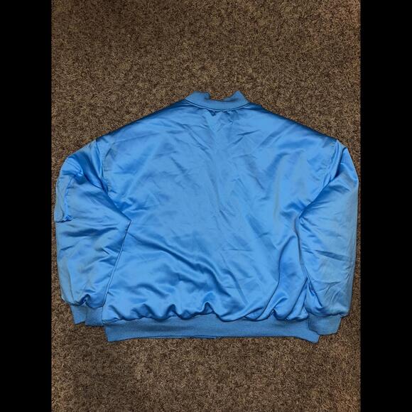 Nike Jordan Flight Renegade Bomber Blue Jacket Sample - Picture 6 of 11